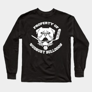 Blueberry Bulldogs Inverse Long Sleeve T-Shirt